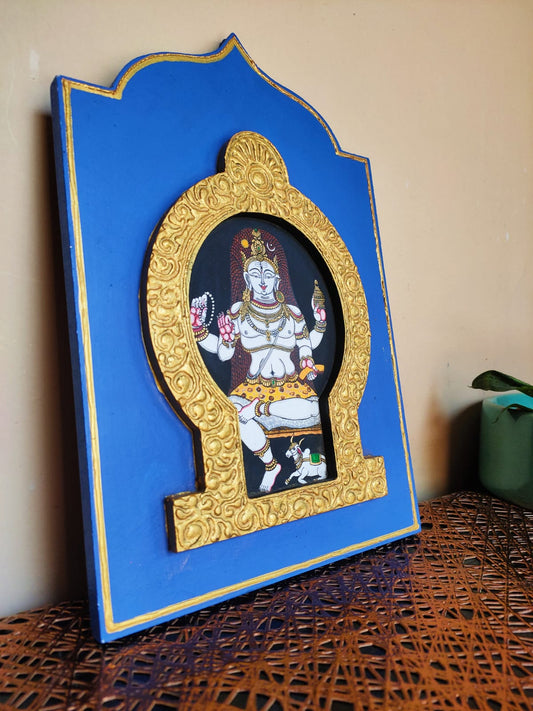 3D Art Shiva with Indian Frame