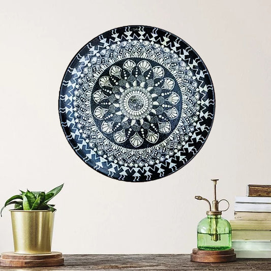Handpainted Mandala Wall Plate | Home Decor | Handpainted